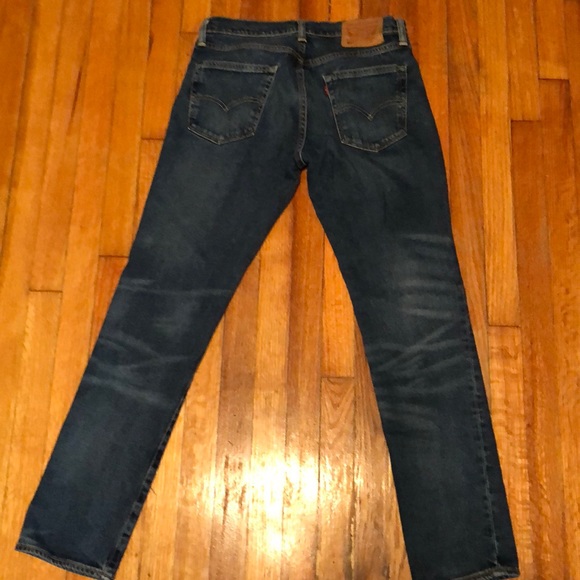 LEVI BLUE DENIM JEANS MENS - Picture 5 of 5
